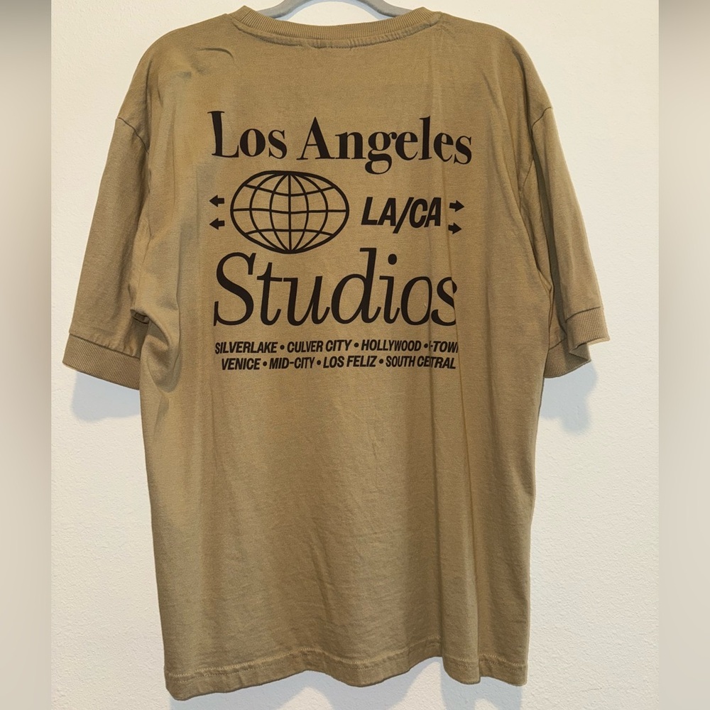 Los Angeles Studios Casual Tan T-Shirt